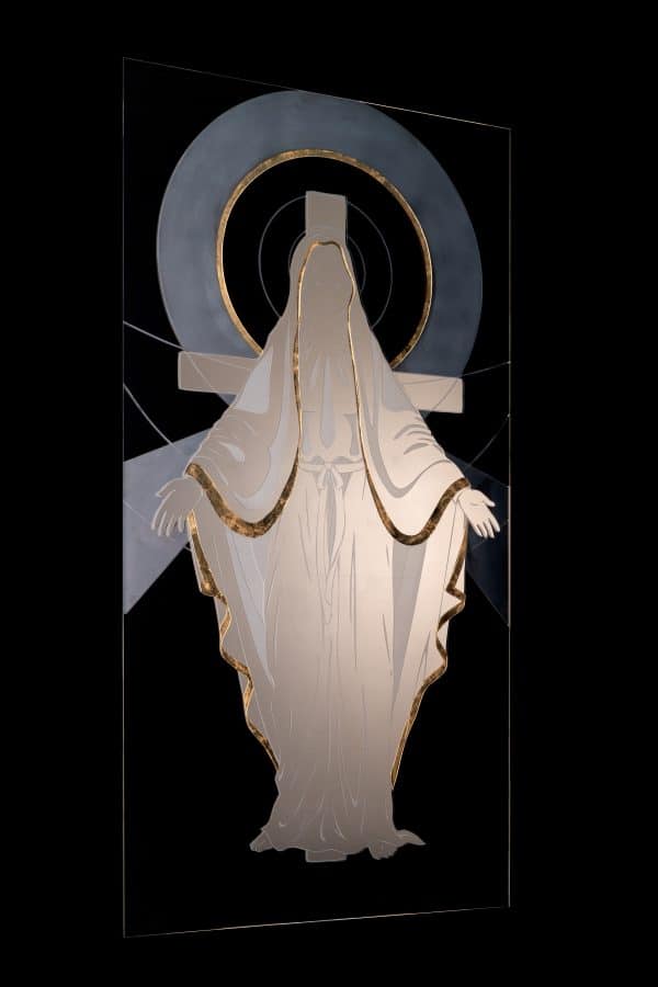 Vierge Miroir Bronze