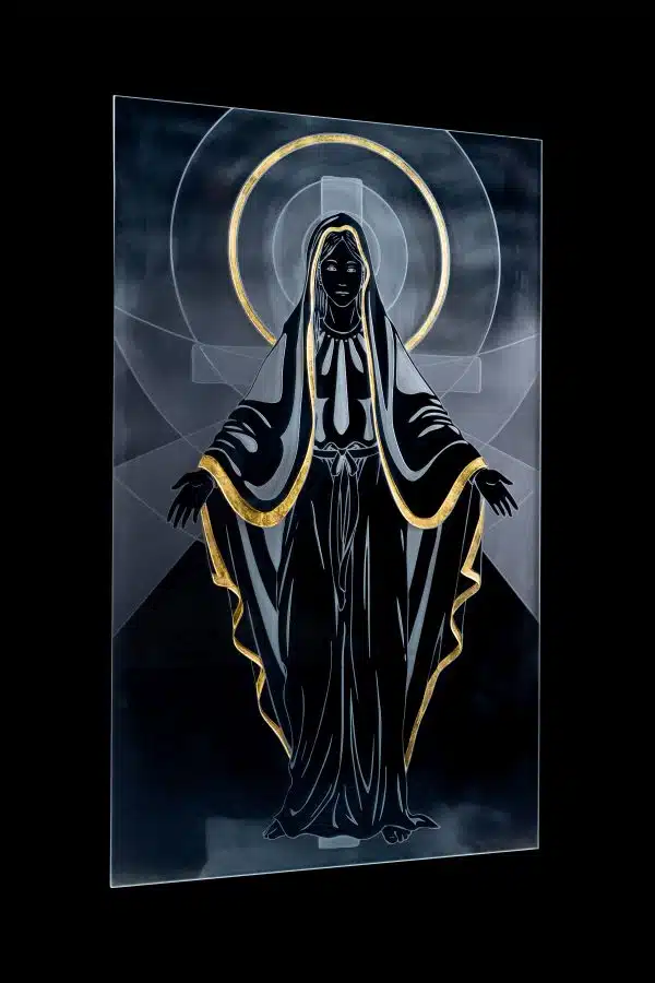 Vierge transparente