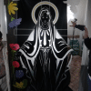 Vierge Miroir Argenté